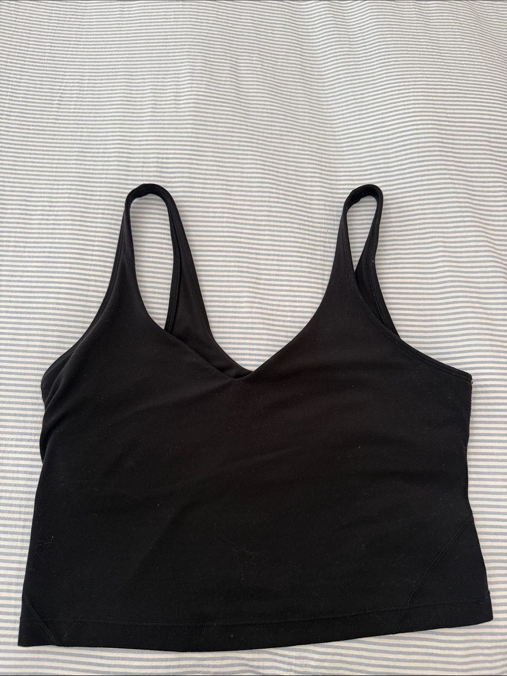 Black lululemon align tank